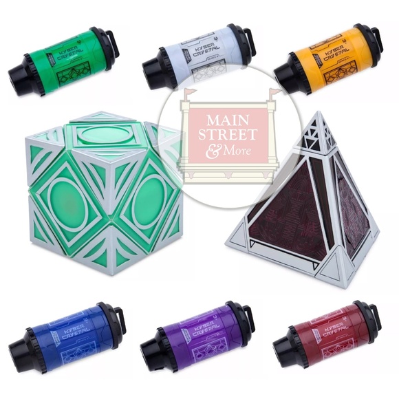 2024 Star Wars Galaxy’s Edge Jedi & Sith Holocron 2.0 & 6 Kyber Crystal Set NEW - Picture 1 of 1